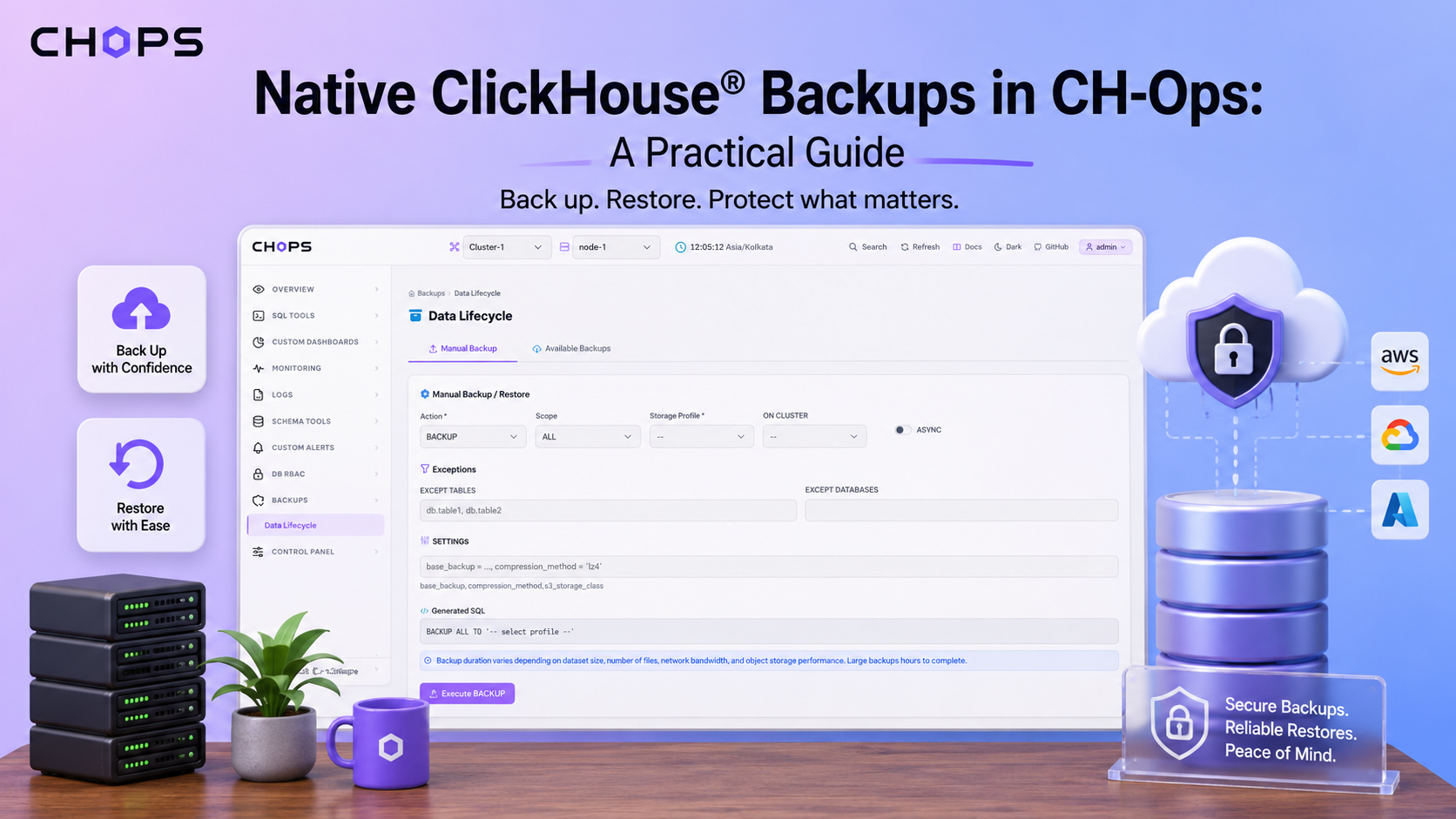 Native ClickHouse® Backups in CH-Ops: A Practical Guide